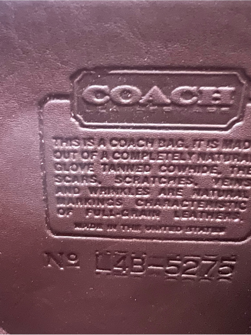 Vintage Coach Brown Leather Briefcase - Picture 4 of 4